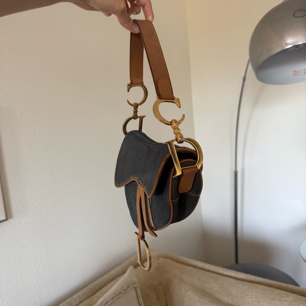dior jean saddle bag y2k - Picture 2 of 13
